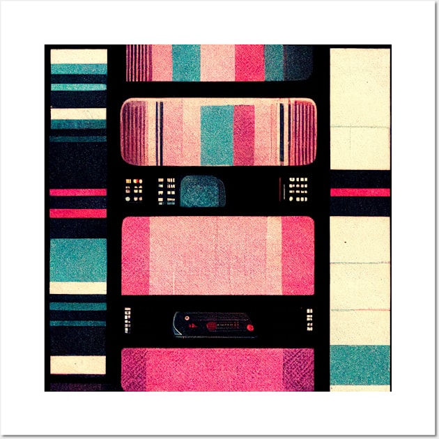 Retro Pink two Wall Art by Retro Pink